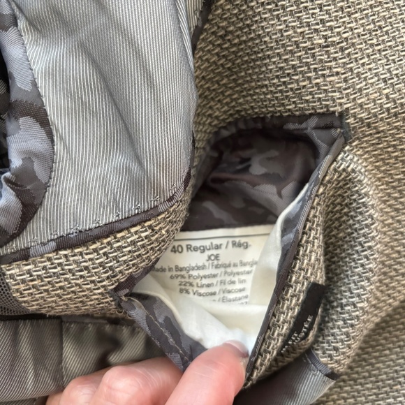 Beige-Grey Blazer - 40R - Picture 3 of 10